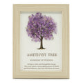 Amethyst Tree of Life Gemstone Picture (20 x 14.7 cm)