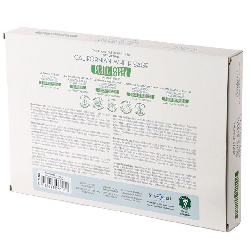 Plant Based Incense Sticks - Californian White Sage