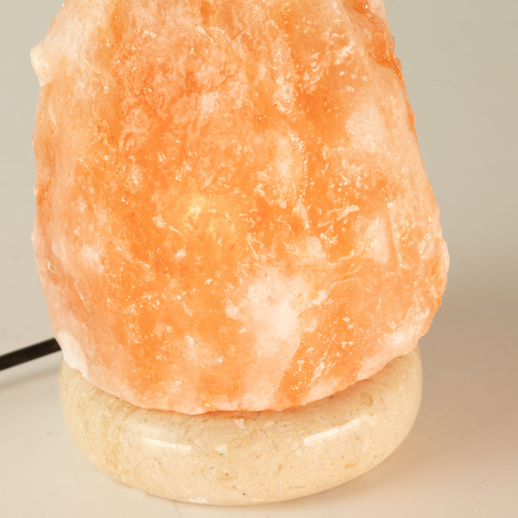 Quality USB Natural Salt Lamp - 11.5 cm Random Colours
