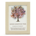 Mixed Gemstone Tree of Life Picture (20 x 14.7 cm)