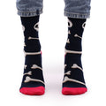 Hop Hare Bamboo Socks S/M - Skulls and Bones