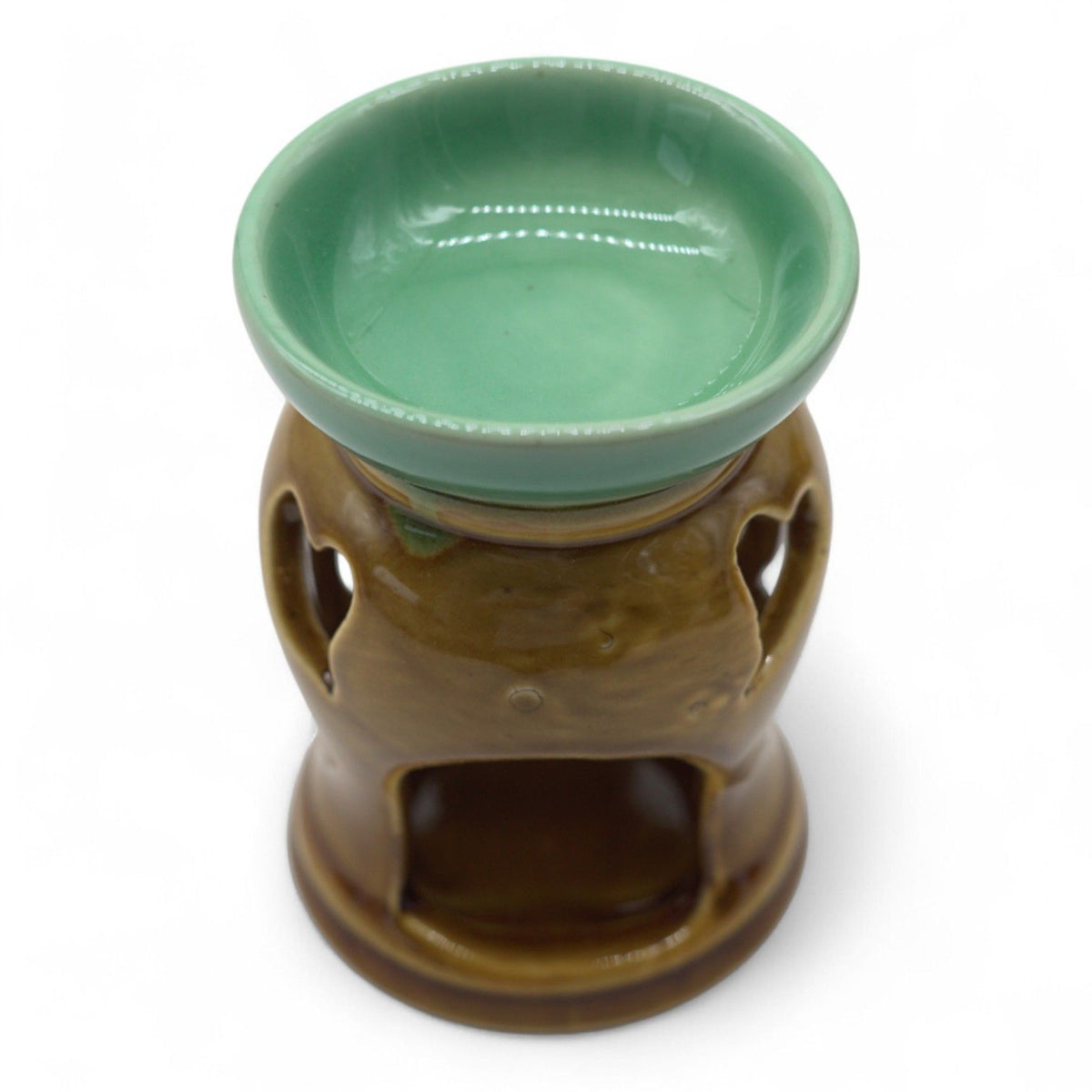 Classic Rustic Oil Burner - Heart Cut-out (assorted)