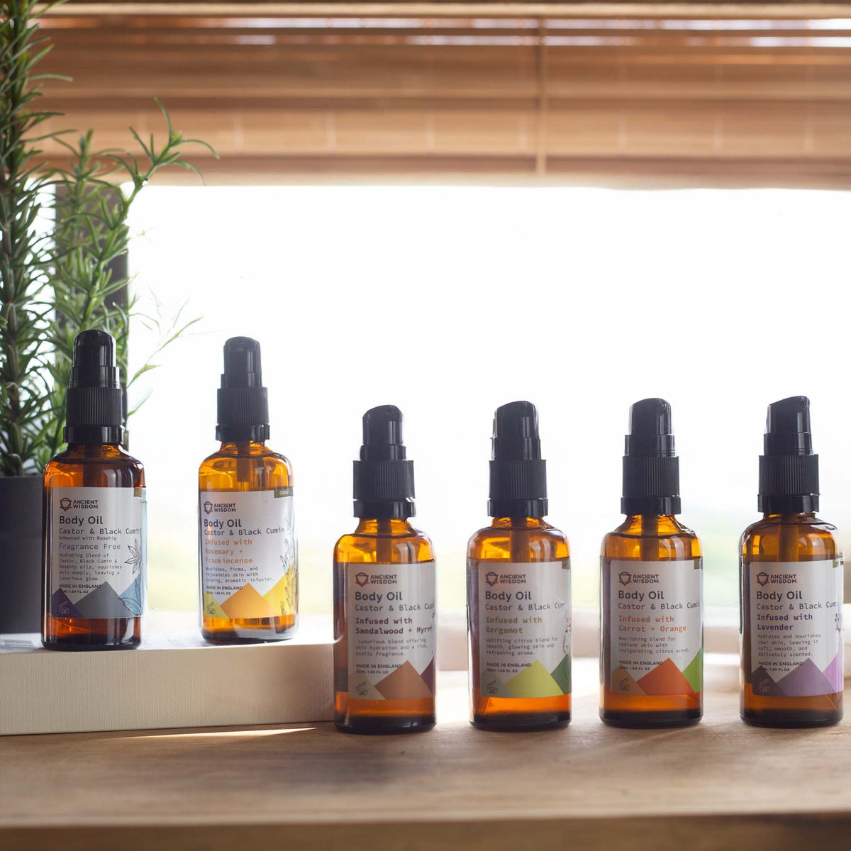 Organic Body Oil 50ml - Lavender