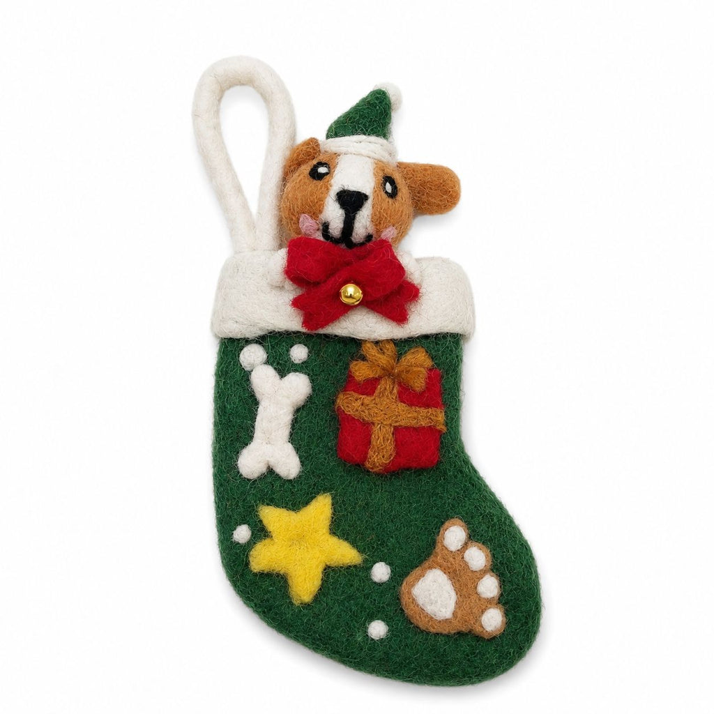 Felt Christmas Pet Gift Socks - Mixed Selection