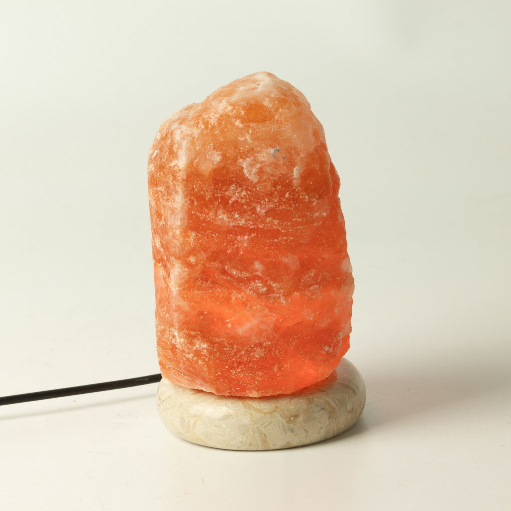 Quality USB Natural Salt Lamp - 11.5 cm (single)