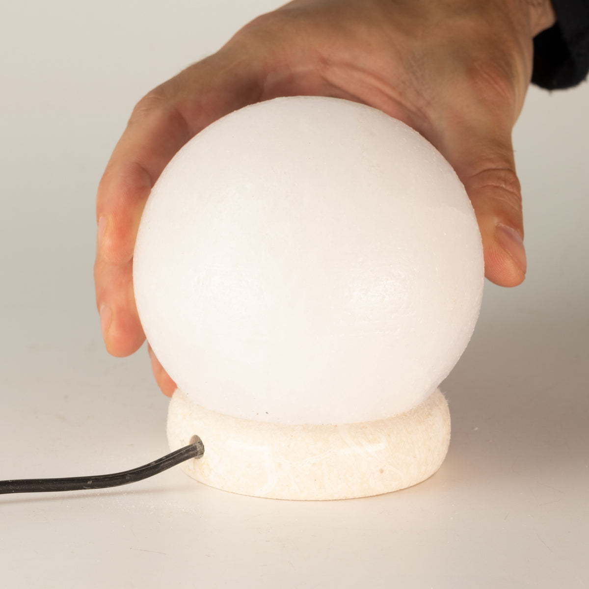 Quality USB Ball WHITE Salt Lamp - 9 cm (multi)